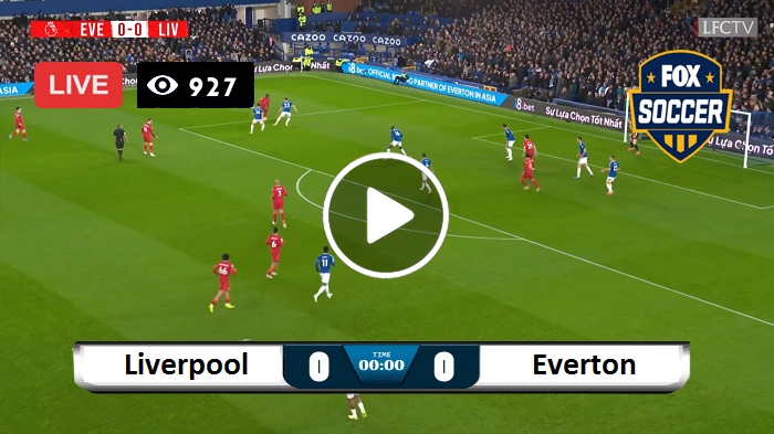 Liverpool vs Everton Live Score 21 Oct 2023
