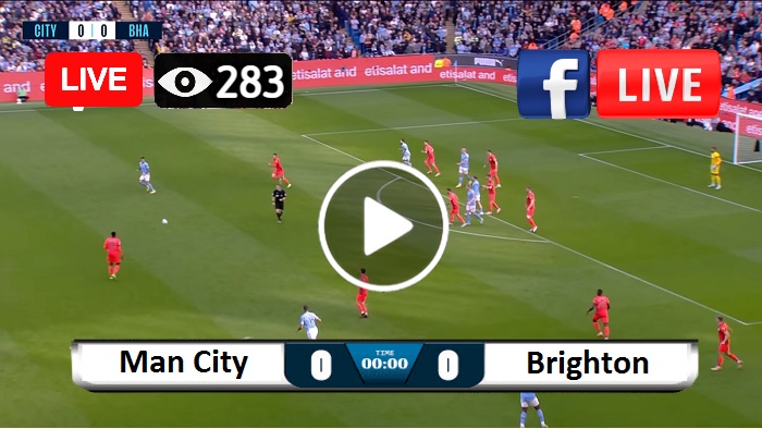 Man City vs Brighton Live Score 21 Oct 2023
