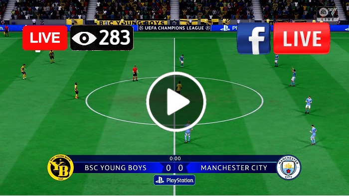 Young Boys VS Manchester City Live Score 25 Oct 2023